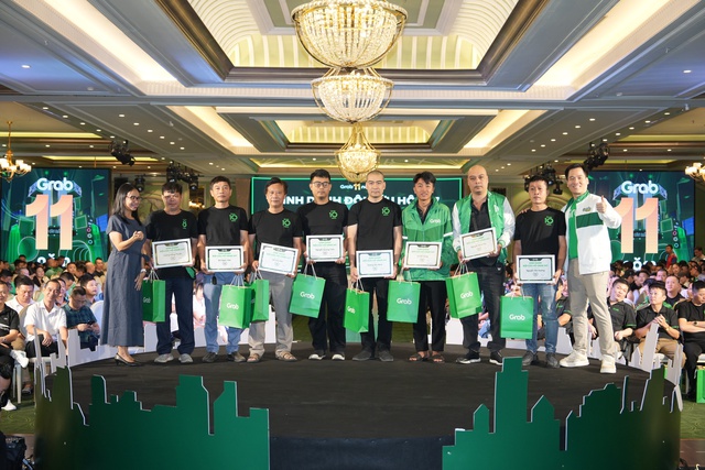Grab tổ chức chuỗi hoạt động tri ân đối tác tài xế khắp cả nước- Ảnh 1. Grab tổ chức chuỗi hoạt động tri ân đối tác tài xế khắp cả nước- Ảnh 1.