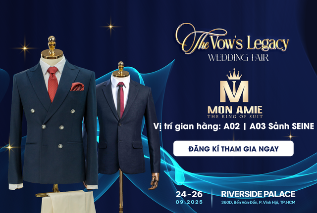 Mon Amie Veston tiên phong đồng hành cùng The Vow’s Legacy - Wedding Fair 2025- Ảnh 1.