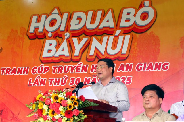 Bình Điền – Tự hào đồng hành cùng di sản văn hóa Đua bò Bảy Núi- Ảnh 1.