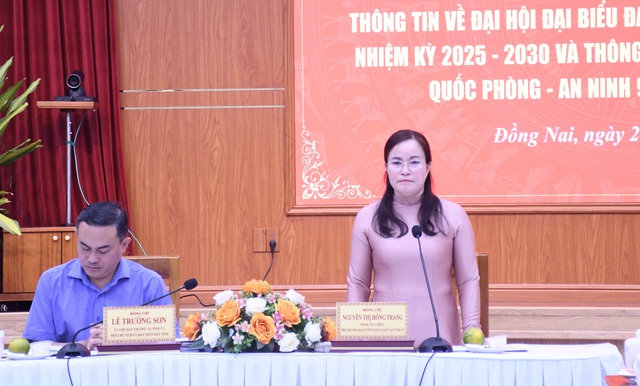 450 đại biểu dự Đại hội Đảng bộ tỉnh Đồng Nai lần thứ I, nhiệm kỳ 2025-2030- Ảnh 2. 450 đại biểu dự Đại hội Đảng bộ tỉnh Đồng Nai lần thứ I, nhiệm kỳ 2025-2030- Ảnh 2.