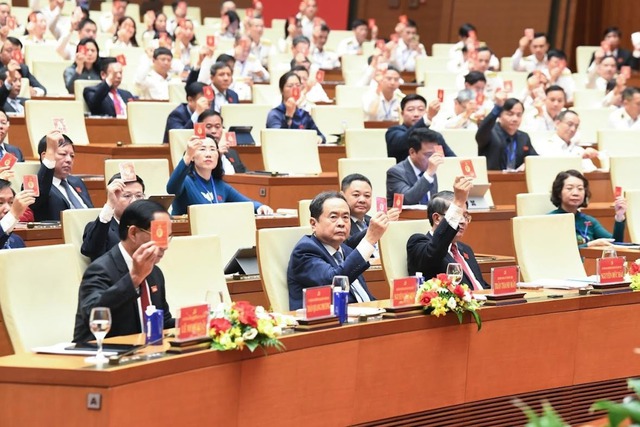 Đại hội Đảng bộ Quốc hội lần thứ I tiến hành phiên trù bị cho nhiệm kỳ 2025 - 2030 - Ảnh 1.