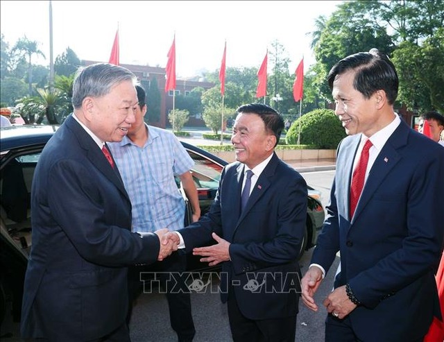 Tổng Bí thư Tô Lâm dự Đại hội đại biểu Đảng bộ 
các Cơ quan Đảng Trung ương- Ảnh 2.