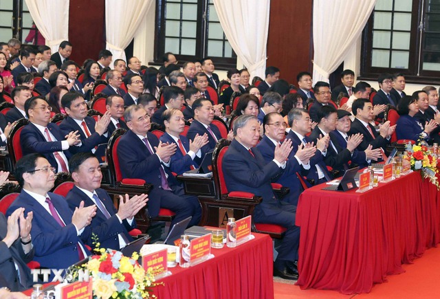 Tổng Bí thư Tô Lâm dự Đại hội đại biểu Đảng bộ 
các Cơ quan Đảng Trung ương- Ảnh 4.