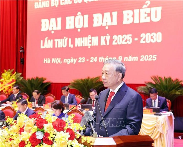 Tổng Bí thư Tô Lâm nhấn mạnh vai trò của Đảng bộ trong phòng , chống tham nhũng - Ảnh 1.