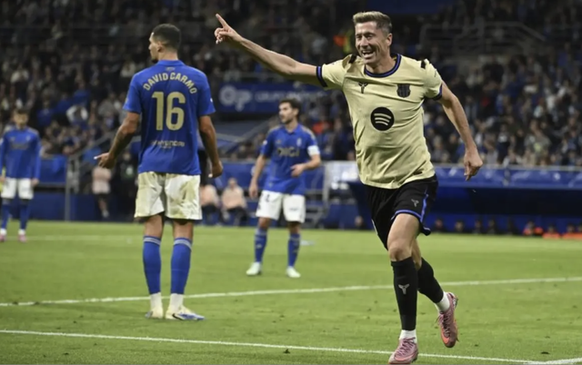 Ngược dòng hạ tân binh Real Oviedo, Barcelona nối dài mạch bất bại La Liga- Ảnh 3. Ngược dòng hạ tân binh Real Oviedo, Barcelona nối dài mạch bất bại La Liga- Ảnh 3.