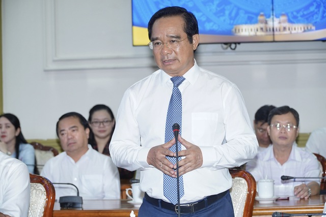 Chủ tịch UBND TP HCM Nguyễn Văn Được đề nghị cán bộ gạt bỏ tư duy cát cứ trong lĩnh vực, địa phương - Ảnh 1.
