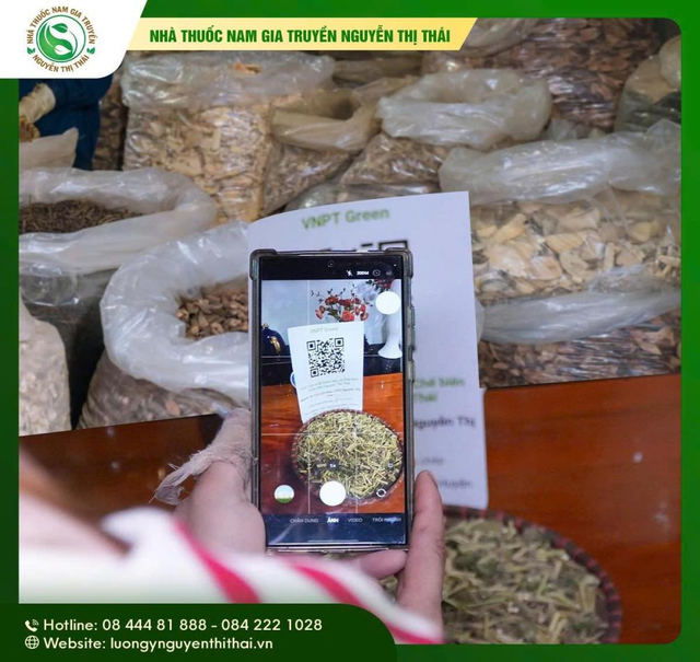 Nhà thuốc Nam ứng dụng công nghệ truy xuất nguồn gốc sản phẩm - Ảnh 2.