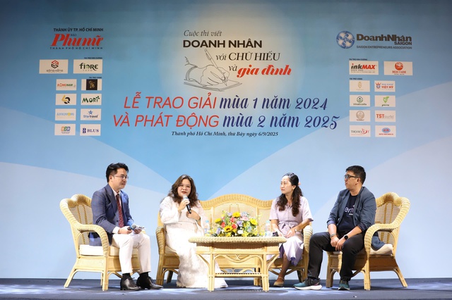 Báo Phụ nữ trao giải Cuộc thi viết "Doanh nhân với chữ hiếu và gia đình" - Ảnh 5.