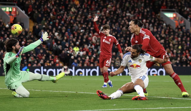 Liverpool bị Leeds United cầm hòa, cầu trường Anfield tiếc nuối - Ảnh 1.