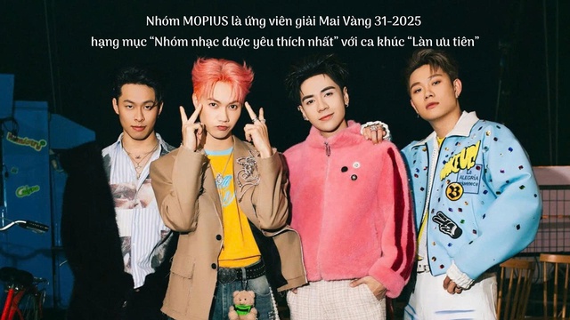 MOPIUS – từ "anh trai say hi" đến ứng viên nặng ký của Giải Mai Vàng  - Ảnh 1.