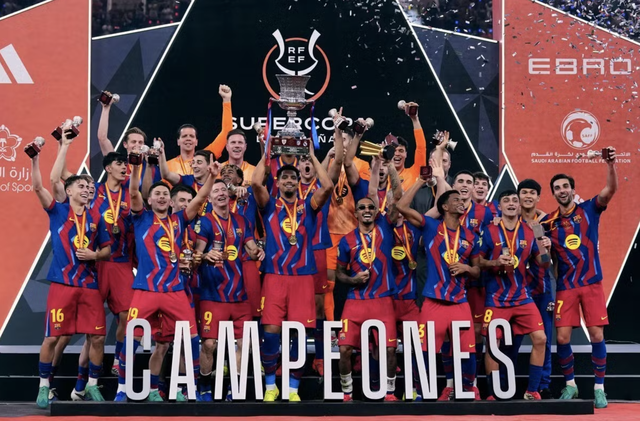 Barcelona hạ Real Madrid trận siêu kinh điển, bảo vệ Siêu cúp Tây Ban Nha - Ảnh 9.