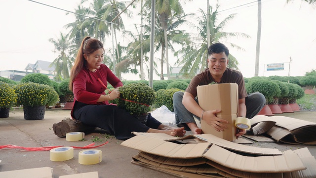 Hoa Tết “bùng nổ” trên TikTok Shop - Ảnh 1.