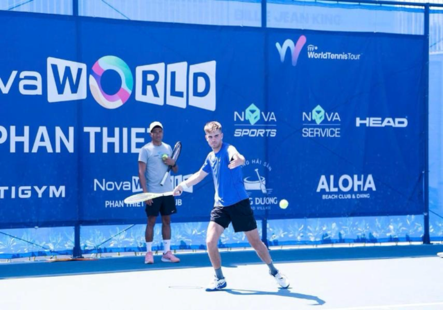 Khán giả Việt Nam đã có thể theo dõi trực tiếp ATP Challenger tại NovaWorld Phan Thiet - Ảnh 3.