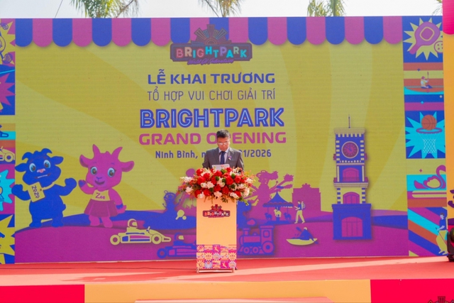 Khai trương Tổ hợp Công viên Giải trí BRIGHTPARK tại tỉnh Ninh Bình - Ảnh 3.