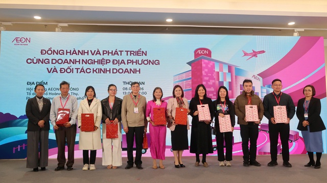 AEON mở rộng chương trình đồng hành cùng doanh nghiệp tại Hà Nội - Ảnh 1.