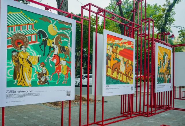 Vietcombank phối hợp với UBND phường Hoàn Kiếm triển lãm tranh “Mã Đáo” - Ảnh 3.
