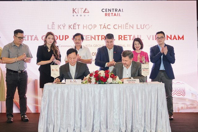 KITA Group và Central Retail Việt Nam hợp tác phát triển loạt siêu thị, trung tâm thương mại - Ảnh 1.