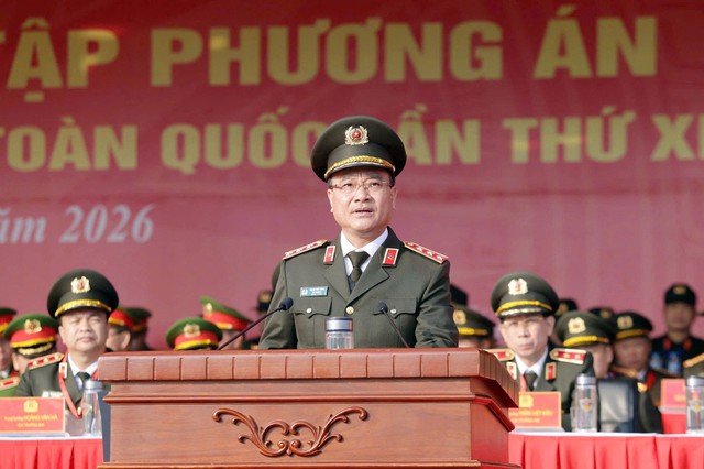Triển khai thế trận an ninh liên hoàn, hiện đại bảo vệ tuyệt đối an ninh, an toàn Đại hội XIV - Ảnh 1.