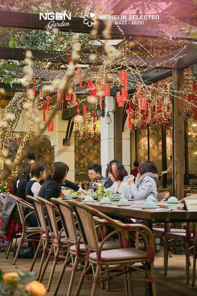 Khu vườn xuân rực rỡ giữa lòng phố thị tại Ngon Garden - Ảnh 4.