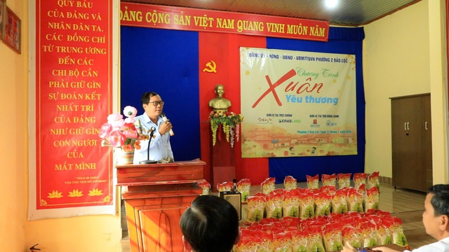 ERAS LAND tổ chức chương trình "Xuân Yêu Thương" tại Lâm Đồng - Ảnh 2.