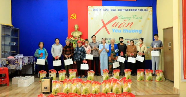 ERAS LAND tổ chức chương trình "Xuân Yêu Thương" tại Lâm Đồng - Ảnh 1.