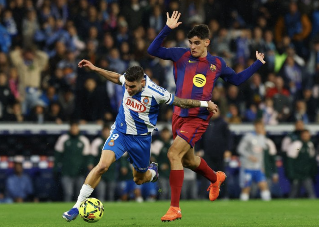 Siêu dự bị lập công, Barcelona thắng tưng bừng trận derby Catalunya - Ảnh 3.