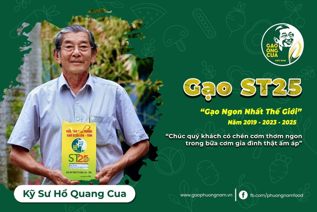 Mua gạo ngon ăn Tết – GẠO ST25 lúa tôm (Gạo Ông Cua) chính hãng ở đâu? - Ảnh 1.