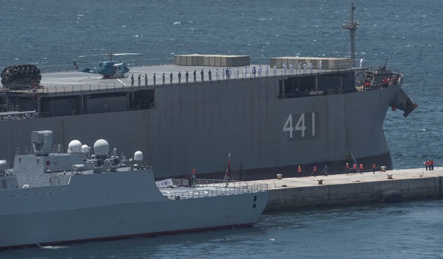 Nga, Trung Quốc, Iran v&agrave; Nam Phi tập trận hải qu&acirc;n &ldquo;&Yacute; ch&iacute; v&igrave; ho&agrave; b&igrave;nh&rdquo; - Ảnh 6.