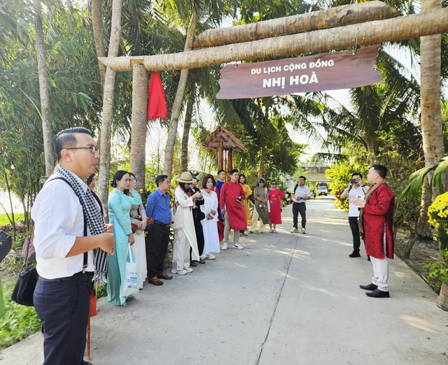 L&agrave;ng du lịch cộng đồng Nhị h&ograve;a ở Vĩnh Long thu h&uacute;t du kh&aacute;ch năm 2026 - Ảnh 3.