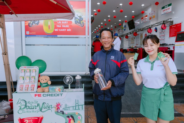 Chuỗi sự kiện của FE CREDIT lan tỏa không khí Tết đến mọi nhà - Ảnh 1.