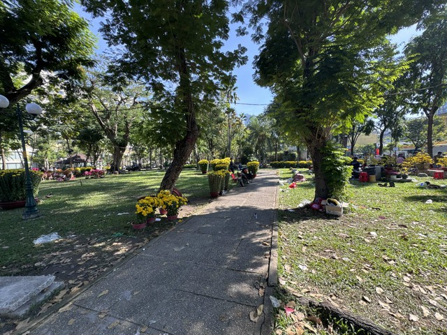 Chợ hoa Tết 2026: Nhiều l&ocirc; hoa kiểng đ&atilde; b&aacute;n hết sạch tại TP HCM - Ảnh 2.