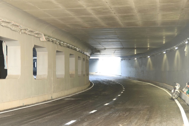 Hầm chui HC1-02 mở cửa, giảm bớt &aacute;p lực giao th&ocirc;ng cho n&uacute;t giao An Ph&uacute; - Ảnh 8.