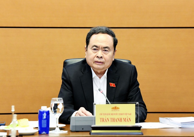 Chủ tịch Quốc hội: Khẩn trương thể chế hóa Nghị quyết Đại hội XIV của Đảng trong khối Quốc hội - Ảnh 1.