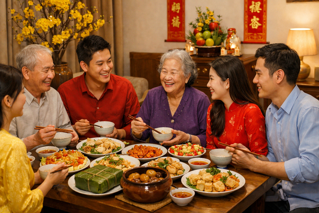 Tết là khi người ta chịu ngồi lại với nhau - Ảnh 1.