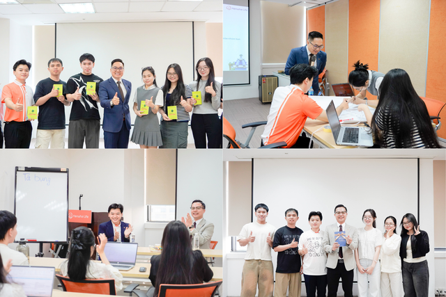 Hanwha Life hợp tác cùng nhiều trường đại học phát triển nhân tài Việt Nam - Ảnh 1.