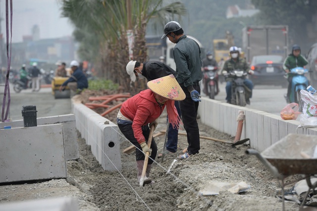 Hầm chui Kim Đồng - Giải Ph&oacute;ng sắp th&ocirc;ng tuyến , giảm &ugrave;n tắc giao th&ocirc;ng H&agrave; Nội - Ảnh 8.