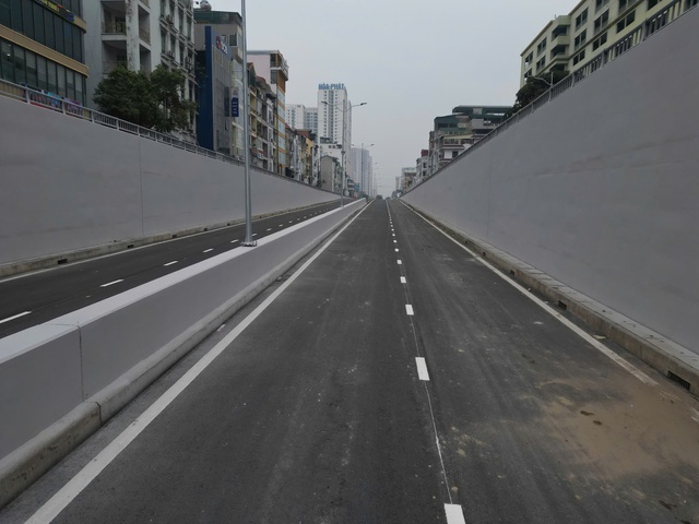 Hầm chui Kim Đồng - Giải Ph&oacute;ng sắp th&ocirc;ng tuyến , giảm &ugrave;n tắc giao th&ocirc;ng H&agrave; Nội - Ảnh 6.