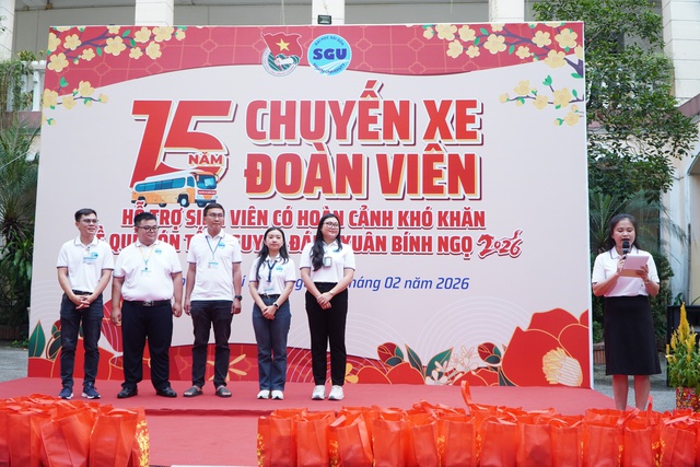 Đong đầy cảm xúc “Chuyến xe đoàn viên” năm 2026 - Ảnh 12.