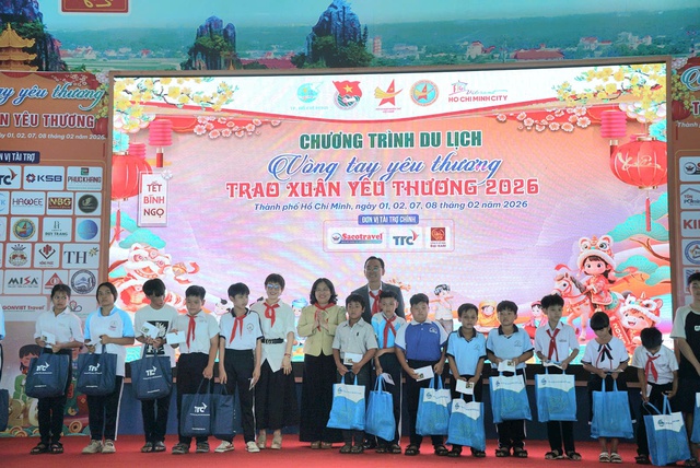 Tổ chức "Trao xuân yêu thương năm 2026" cho trẻ em nghèo nhân Tết Bính Ngọ - Ảnh 4.