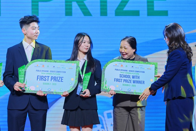 Dư âm Tiếng nói Xanh: Sân chơi học thuật thúc đẩy tư duy hành động của thế hệ trẻ - Ảnh 3.