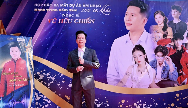 Nhạc sĩ Vũ Hữu Chiến ra mắt 100 bài hát về Xuân và Giai điệu cuộc sống - Ảnh 1.