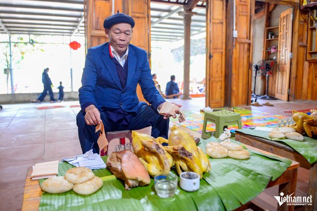 Độc đáo mâm cỗ 'Tết năm cùng' của người Dao ở Thanh Hóa - Ảnh 6.