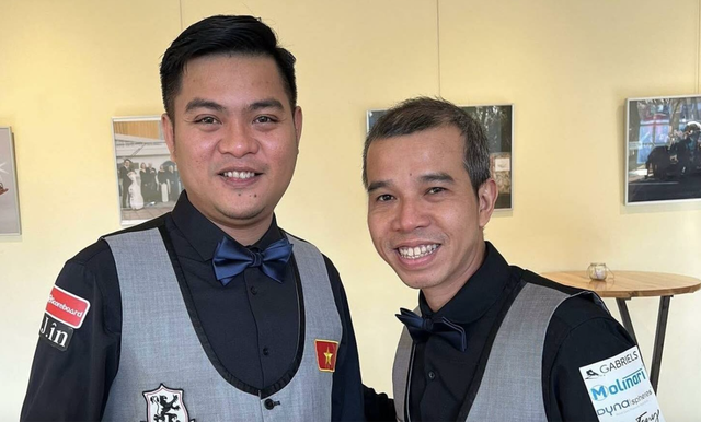 Quật ngã cựu vương, tuyển Việt Nam vào bán kết billiards đồng đội thế giới - Ảnh 4.