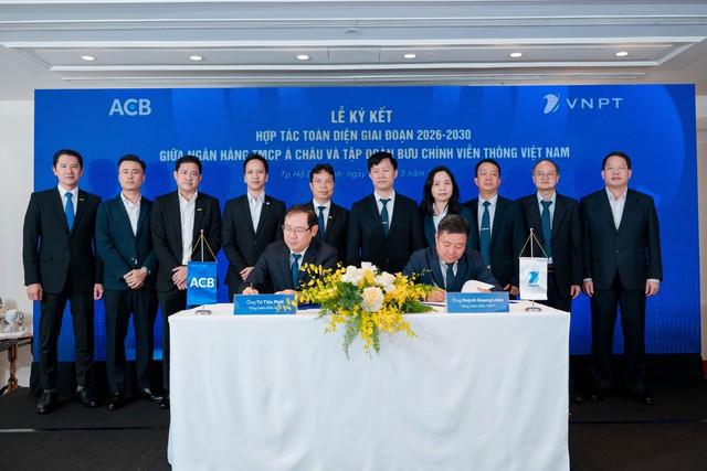 ACB và VNPT mở rộng hệ sinh thái tài chính - công nghệ, thúc đẩy chuyển đổi số - Ảnh 1.