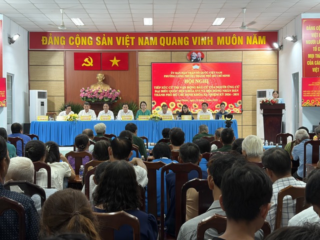 Cử tri Long Phước mong bảo đảm an sinh, mở thêm trường lớp - Ảnh 1.