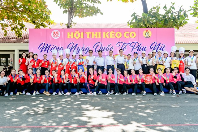 Sôi nổi các hoạt động gắn kết chào mừng ngày 8-3 tại Vedan Việt Nam - Ảnh 1.