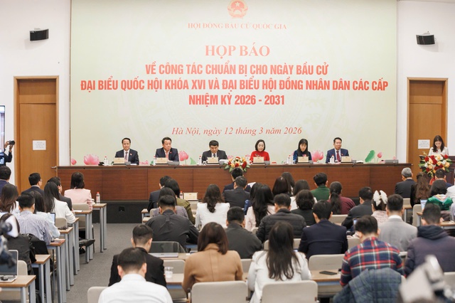 Gần 79 triệu cử tri tham gia bầu cử đại biểu Quốc hội khóa XVI năm 2026 - Ảnh 1. Gần 79 triệu cử tri tham gia bầu cử đại biểu Quốc hội khóa XVI năm 2026 - Ảnh 1.
