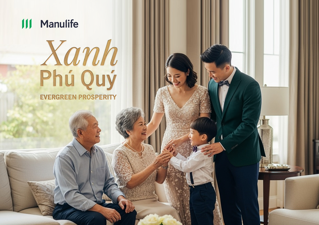 Manulife Việt Nam ra mắt sản phẩm Xanh Phú Quý - Ảnh 1.