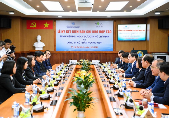 NovaGroup hợp tác với Bệnh viện Đại học Y Dược TP HCM - Ảnh 1.
