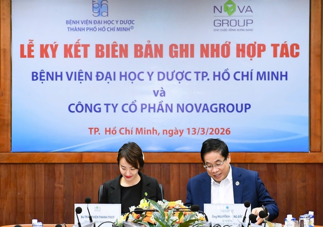 NovaGroup hợp tác với Bệnh viện Đại học Y Dược TP HCM - Ảnh 2.